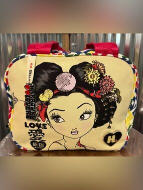 HARAJUKU LOVERS Bowler Bag Canvas “Attraction to Cuteness” Gwen Stefani